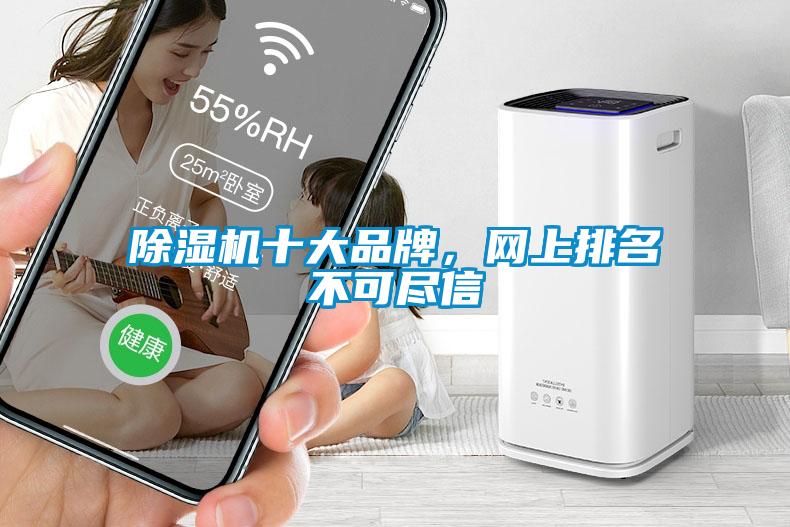 除濕機十大品牌，網(wǎng)上排名不可盡信