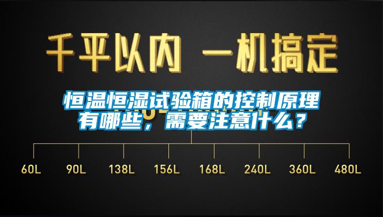 恒溫恒濕試驗(yàn)箱的控制原理有哪些，需要注意什么？