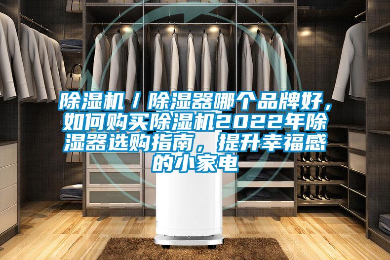 除濕機／除濕器哪個品牌好，如何購買除濕機2022年除濕器選購指南，提升幸福感的小家電