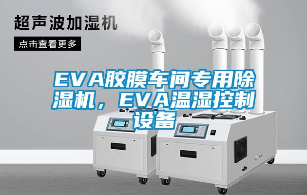 EVA膠膜車間專用除濕機(jī)，EVA溫濕控制設(shè)備