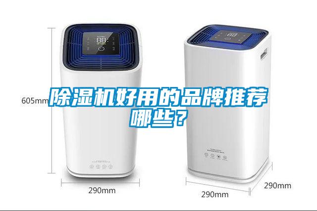 除濕機好用的品牌推薦哪些？