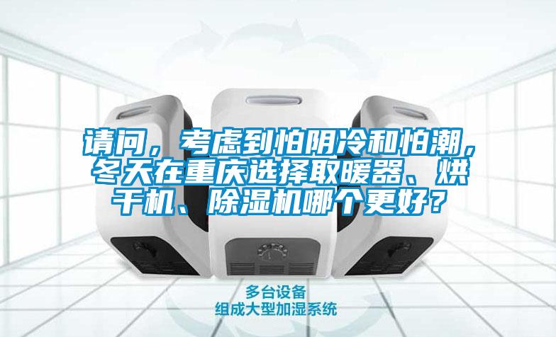 請問，考慮到怕陰冷和怕潮，冬天在重慶選擇取暖器、烘干機、除濕機哪個更好？