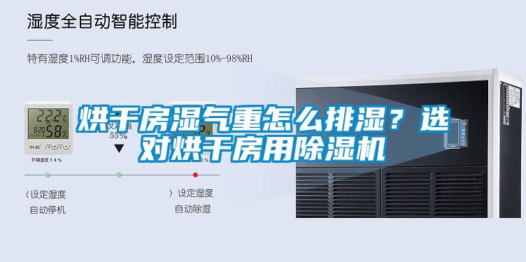 烘干房濕氣重怎么排濕？選對烘干房用除濕機